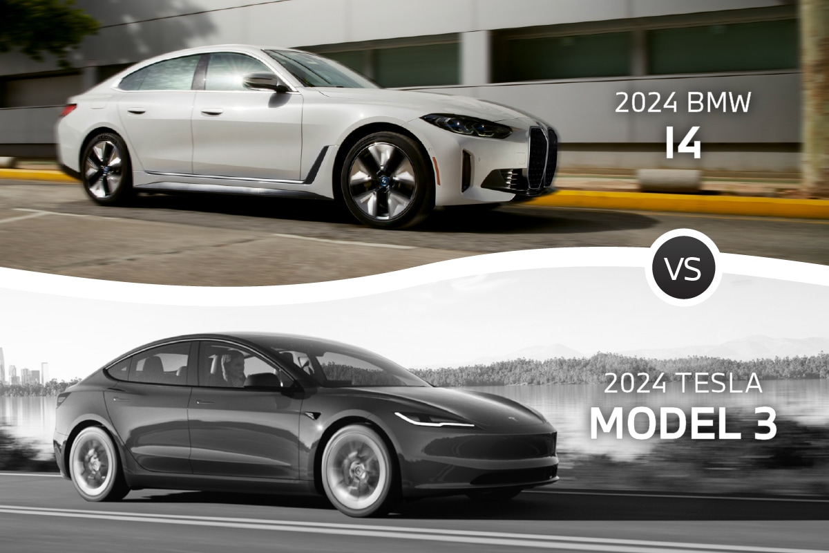 The 2024 BMW i4 vs. Tesla Model 3