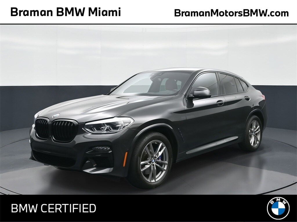 Certified 2021 BMW X4 M40i Sports Activity Coupe