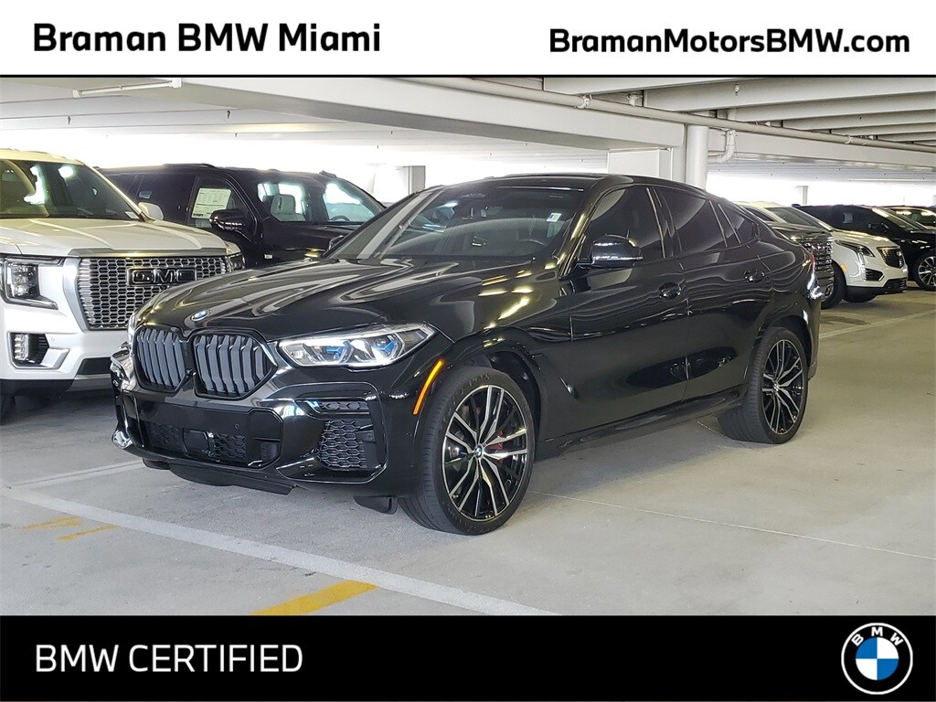 Certified 2023 BMW X6 M50i Sports Activity Coupe