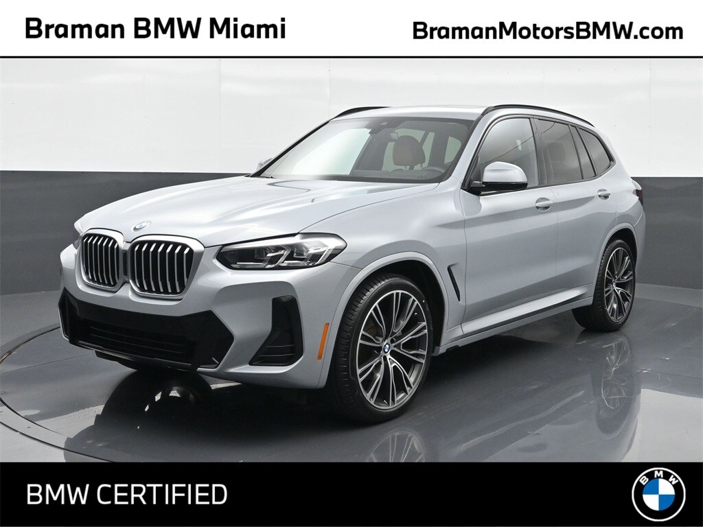 Certified 2022 BMW X3 sDrive30i SUV