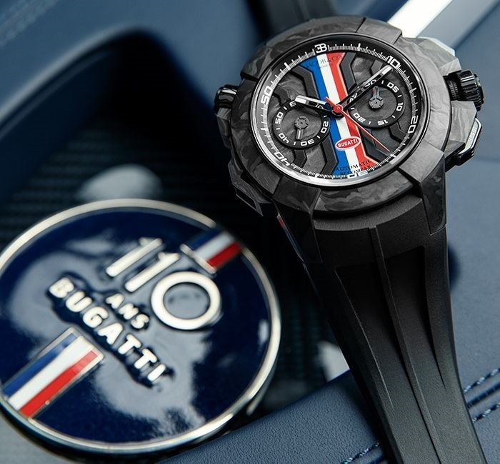 Jacob & Co. Epic X Chrono Carbon Bugatti Watch