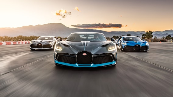 Bugatti: Top Speeds & 0-60 Times