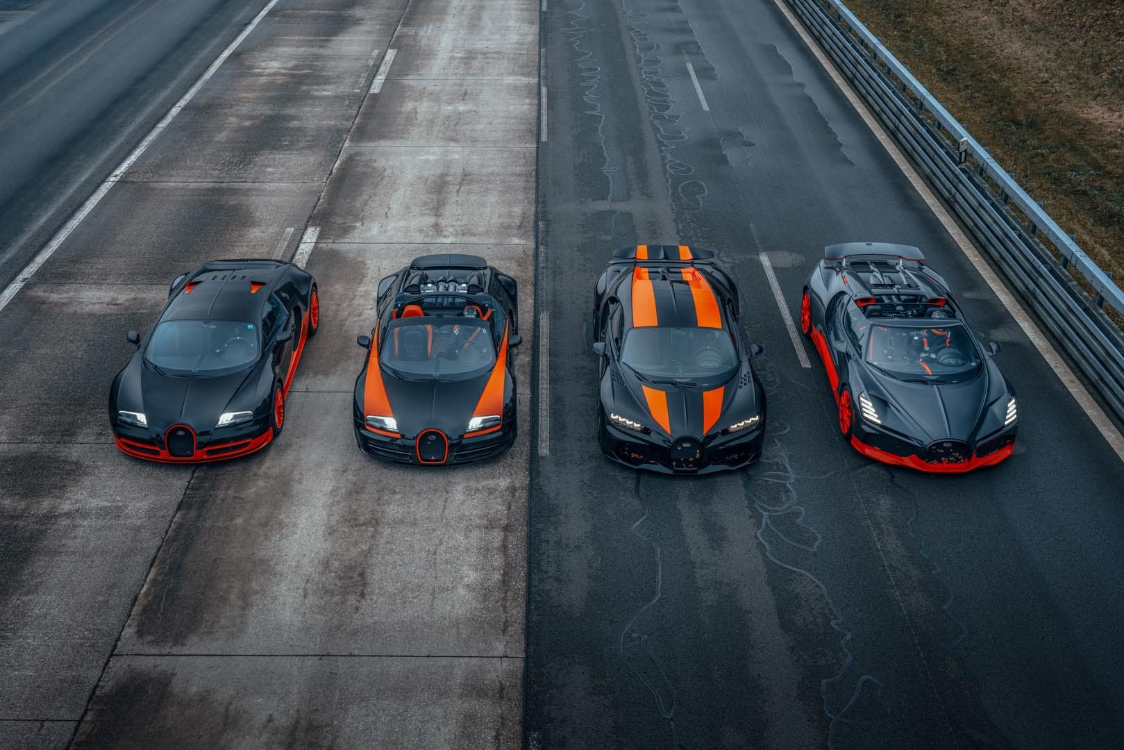 5 of the Fastest Street-Legal Bugatti Models Ever Made