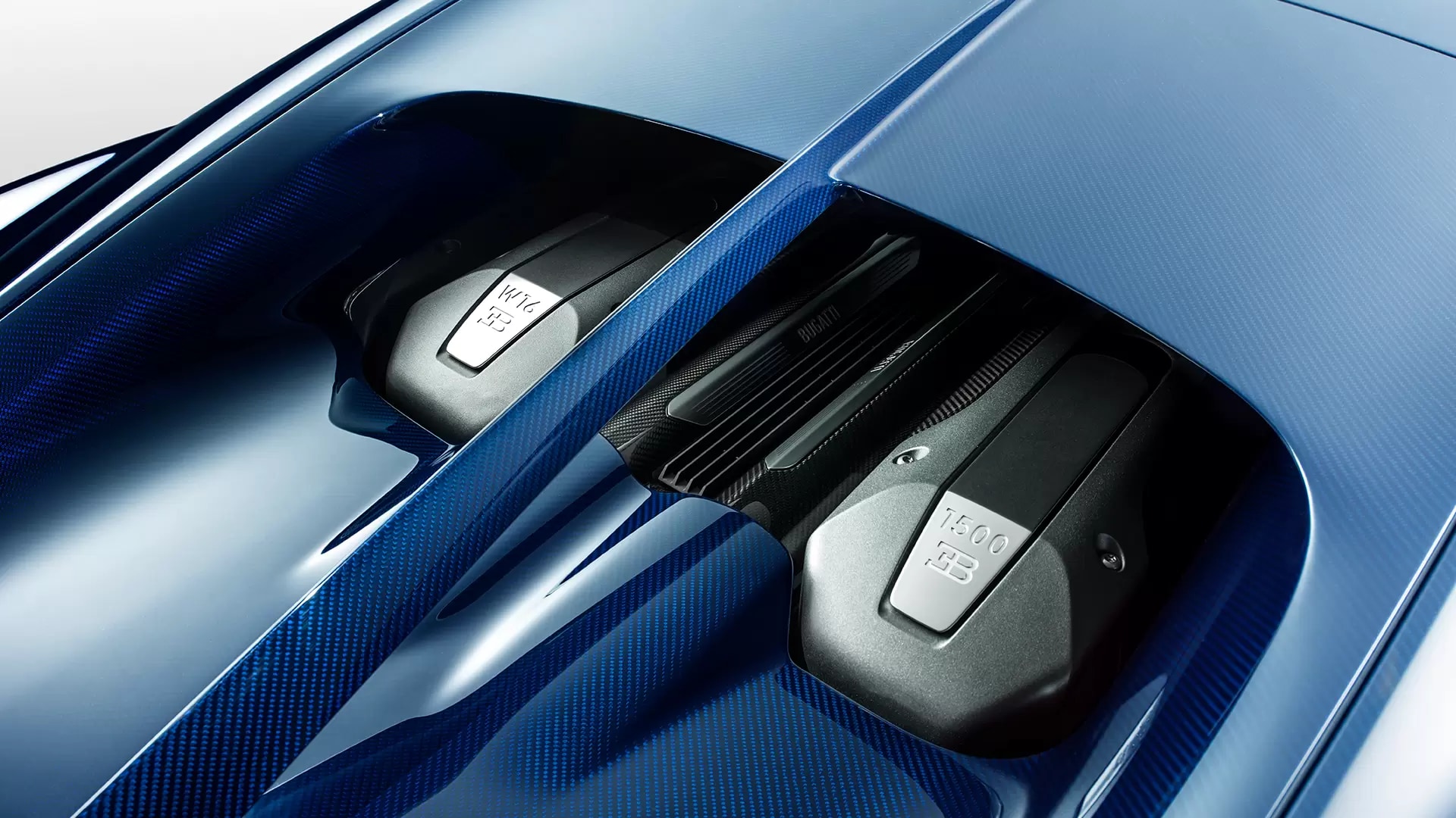 Bugatti Chiron Aerial View