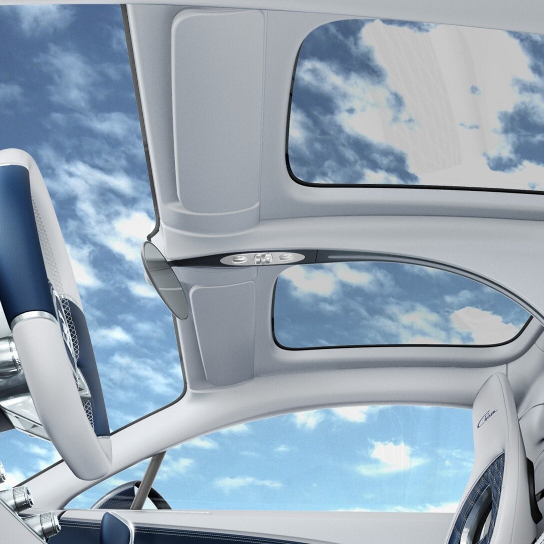 Bugatti Chiron Glass Roof in Miami, FL