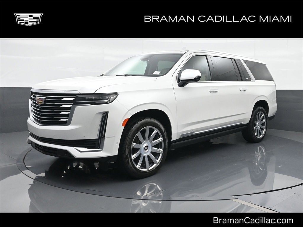 Certified 2022 CADILLAC Escalade ESV Premium Luxury Platinum SUV