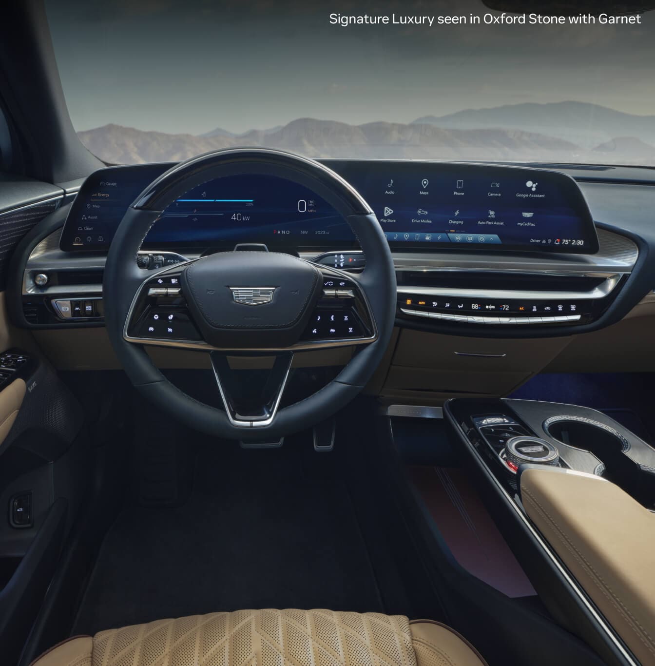 Cadillac LYRIQ Interior Technology and Safety Systems