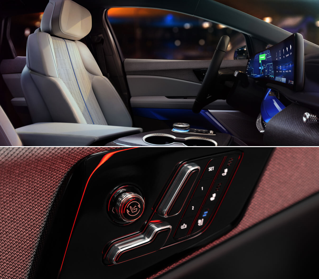 Cadillac OPTIQ Interior Seating Amenities