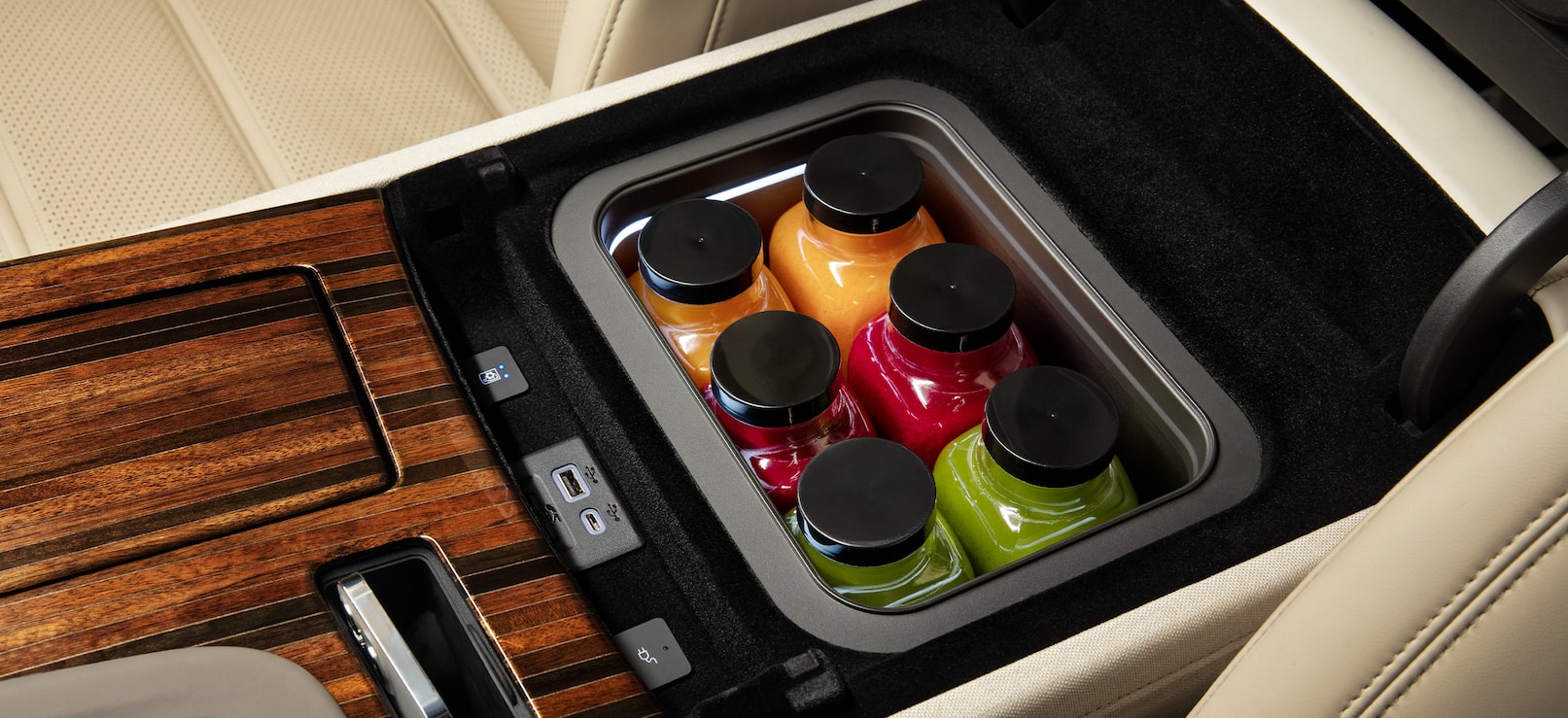 CONSOLE REFRIGERATOR WITH FREEZER MODE