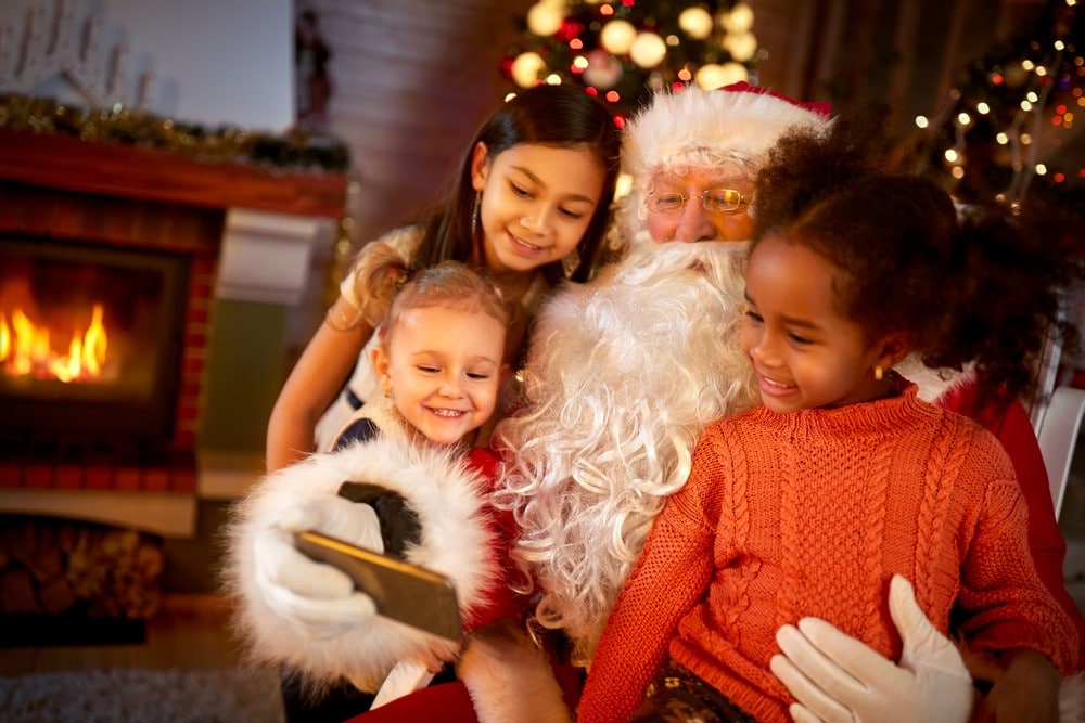 Santa in South Florida