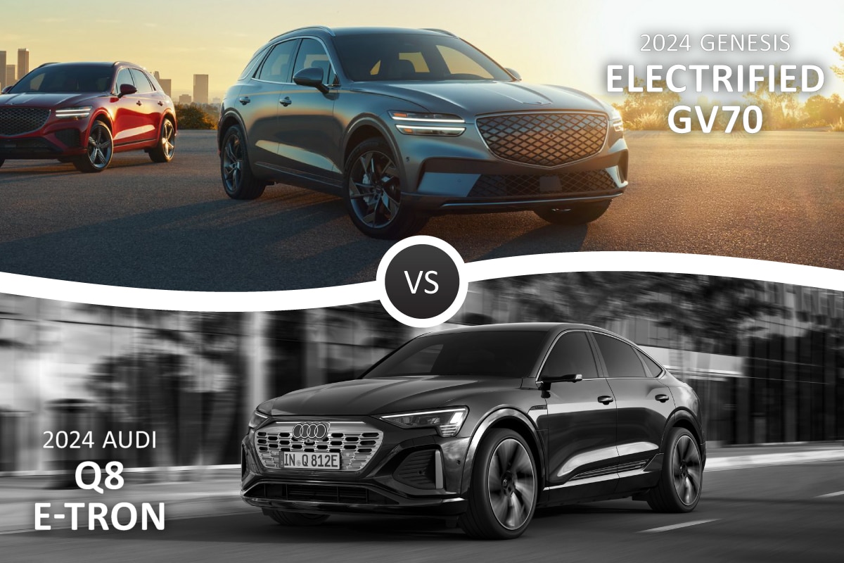 Genesis Electrified GV70 vs. Audi Q8 e-tron