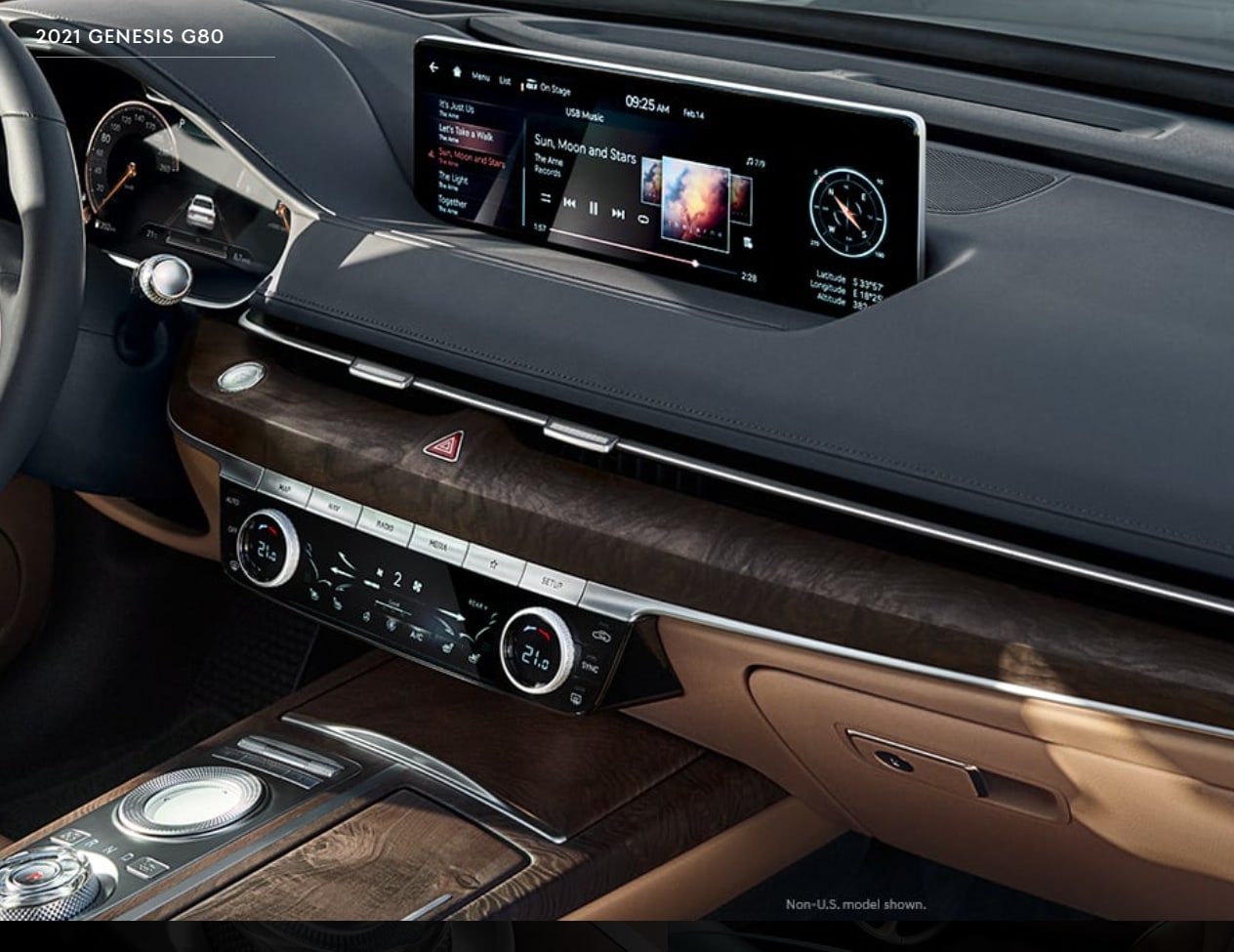 2021 Genesis G80 Technology