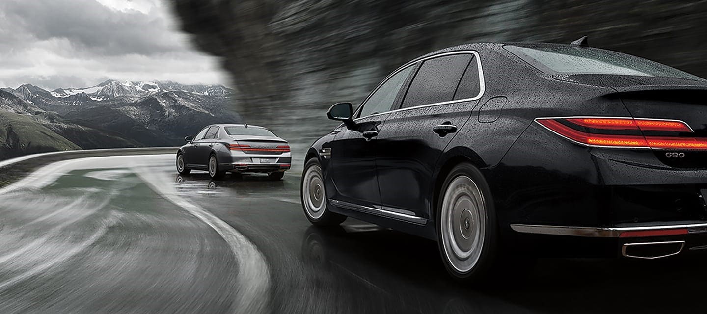 2021 Genesis G90 Driving