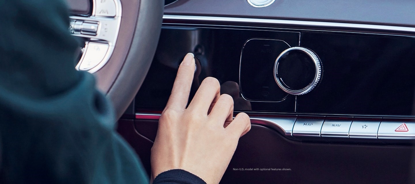 2022 Genesis GV70 fingerprint reader