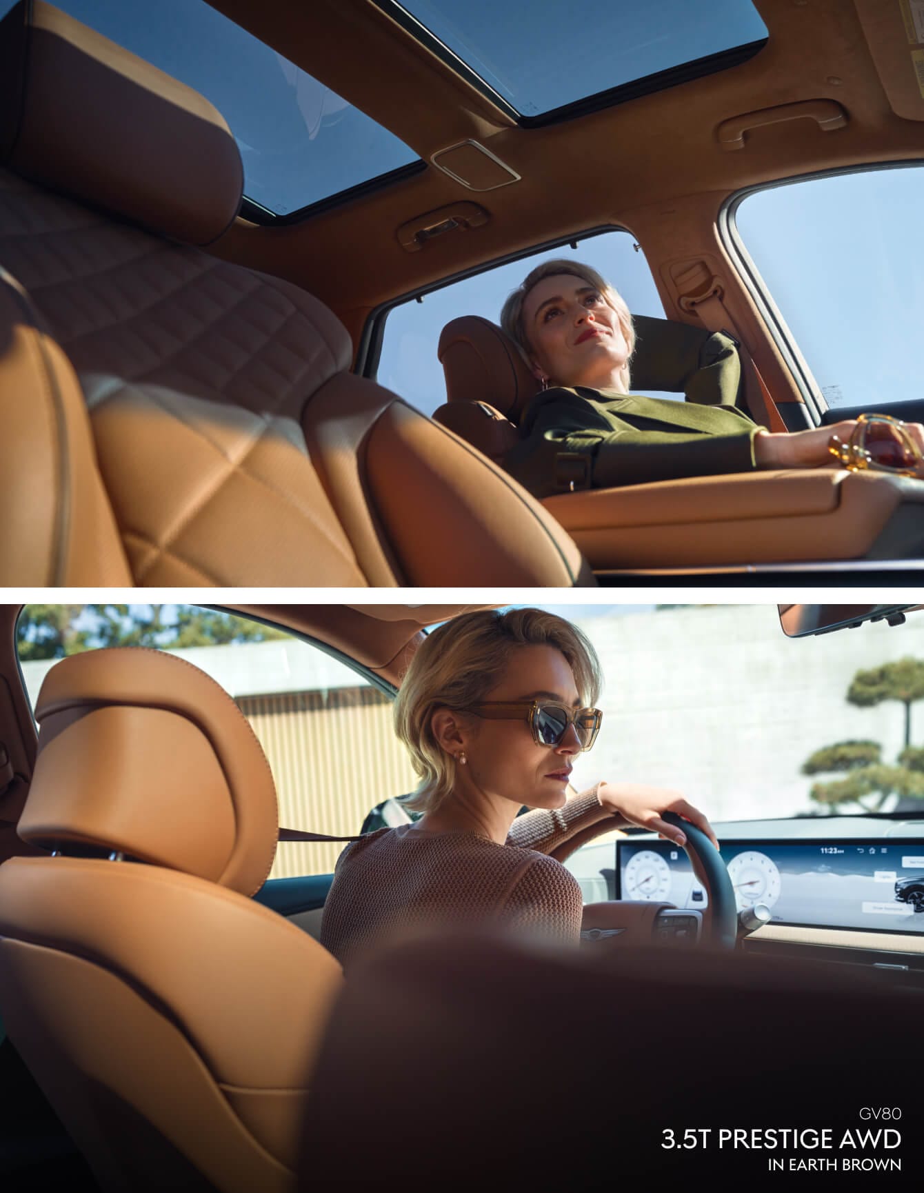 Genesis GV80 3.5T Prestige AWD - Earth Brown