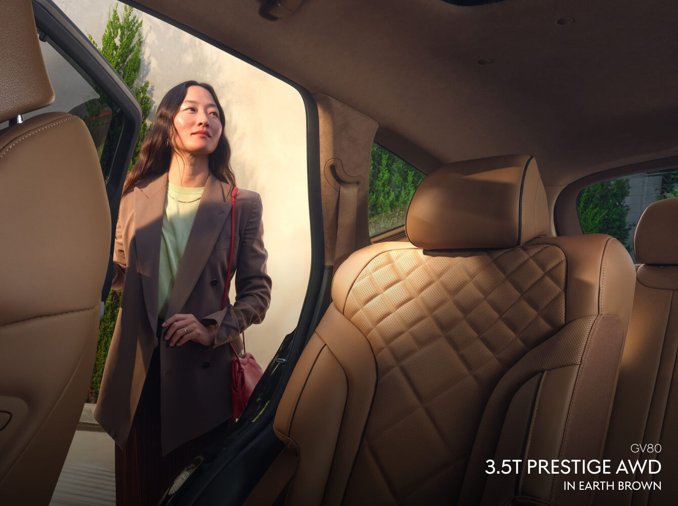 Genesis GV80 3.5T Prestige AWD - Earth Brown