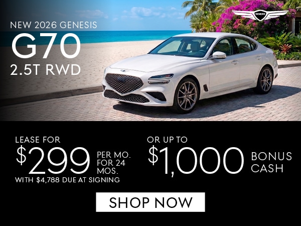 その他 Genesis Genesis Specials in Miami | Genesis Offers: G70, G80 & G90