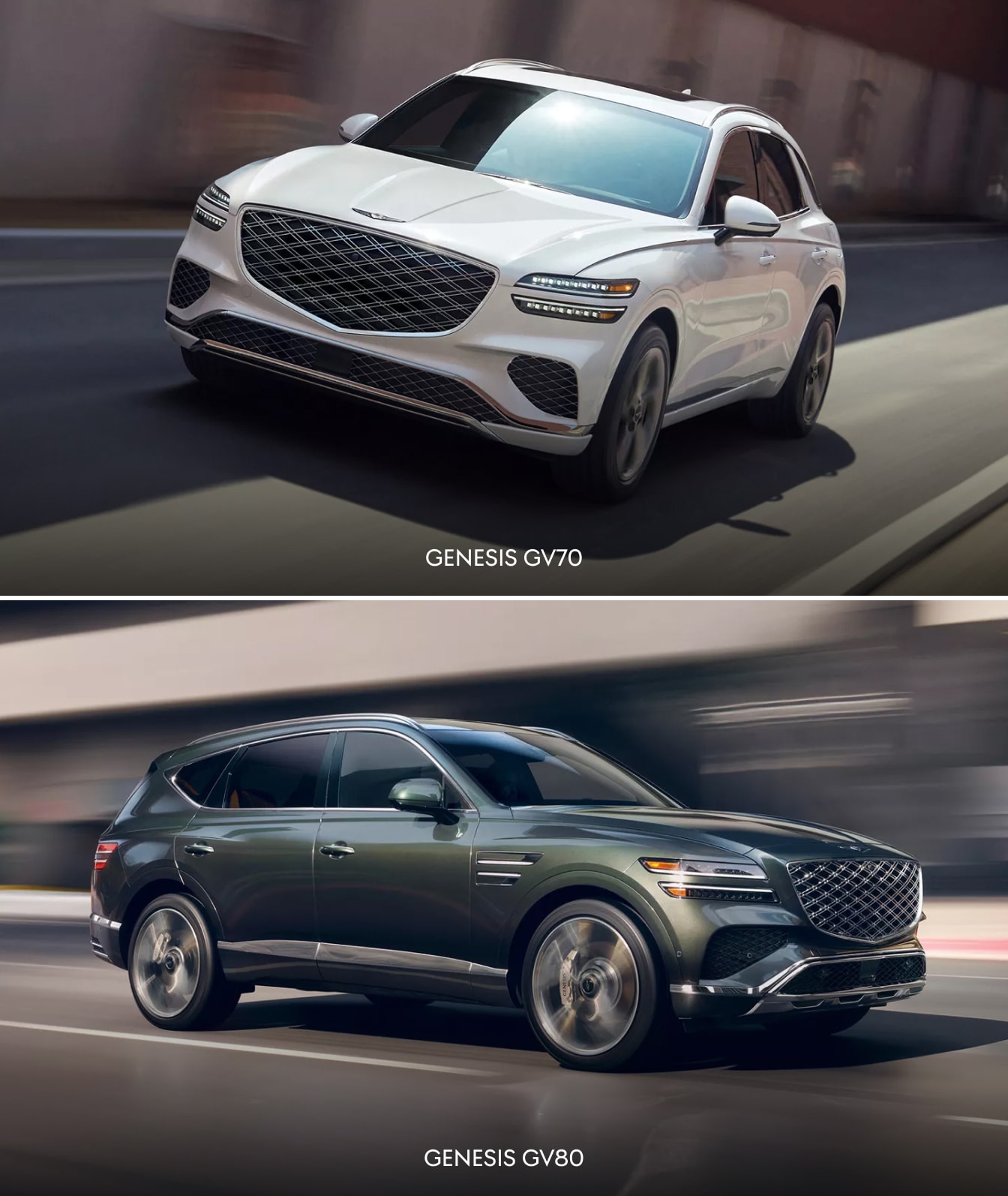 Genesis GV70 vs. Genesis GV80 Performance