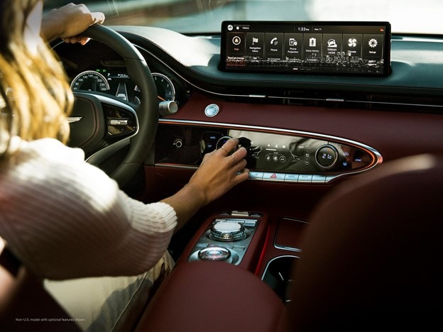2022 Genesis GV70 interior