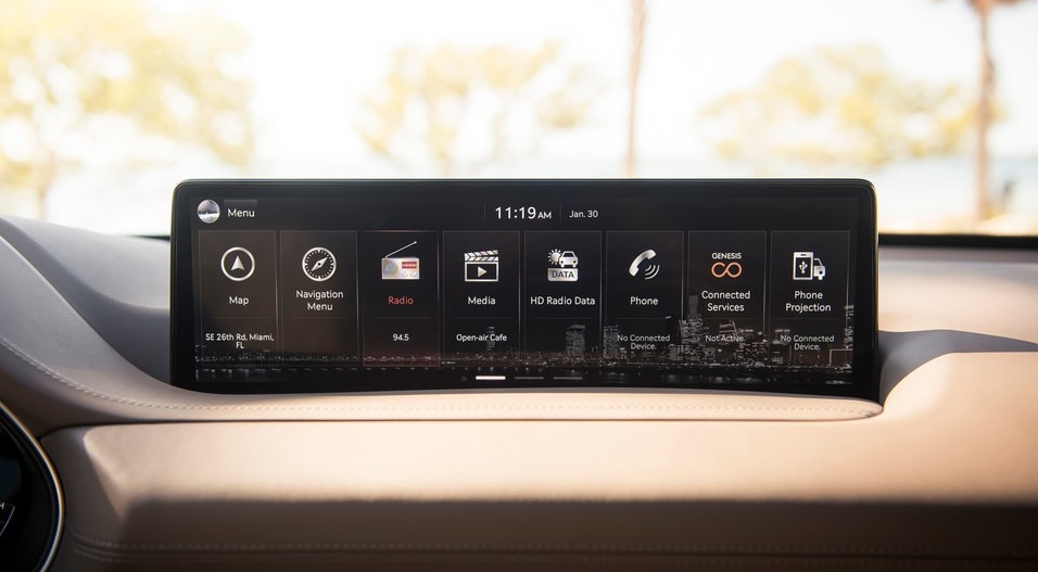 Genesis GV80 Infotainment System