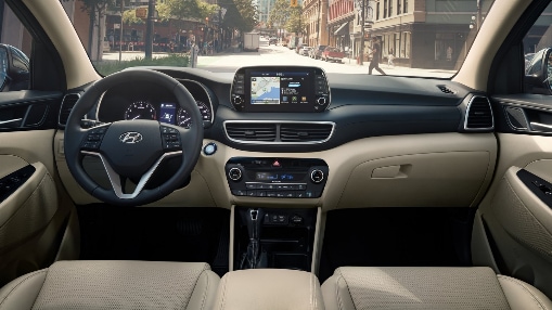 2021 Hyundai Tucson Front Seat Interior