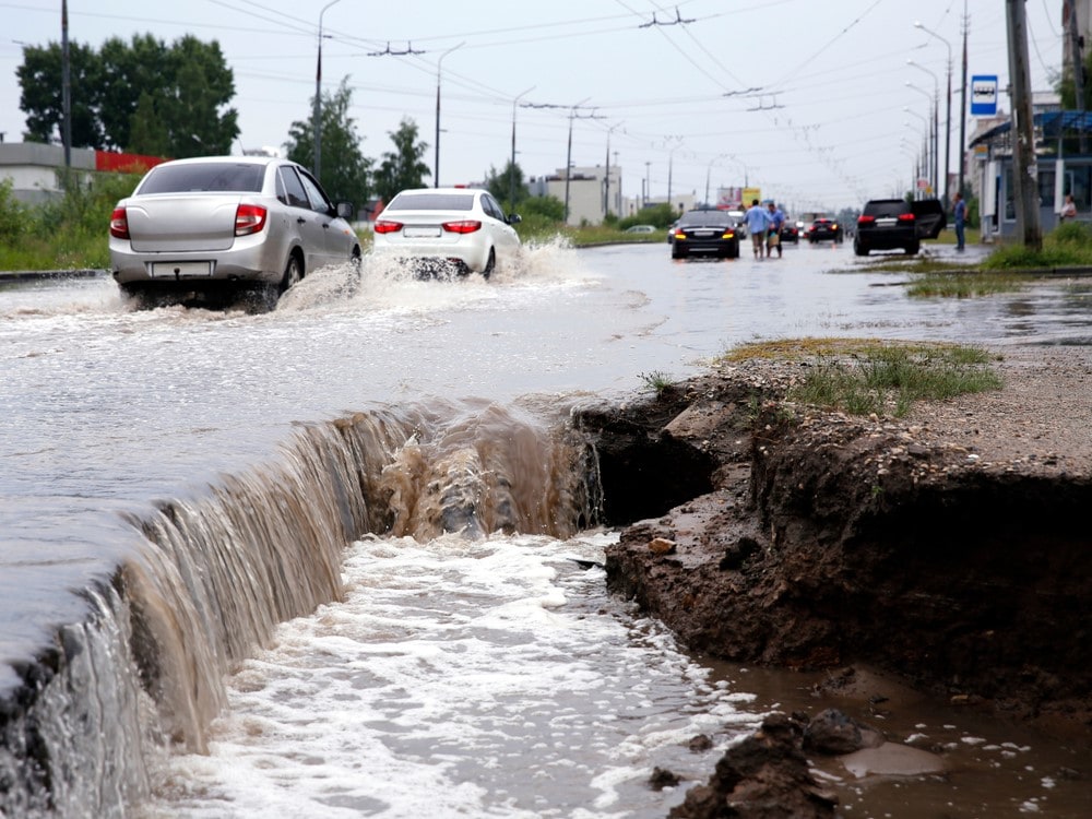 Sinkhole in Miami, FL