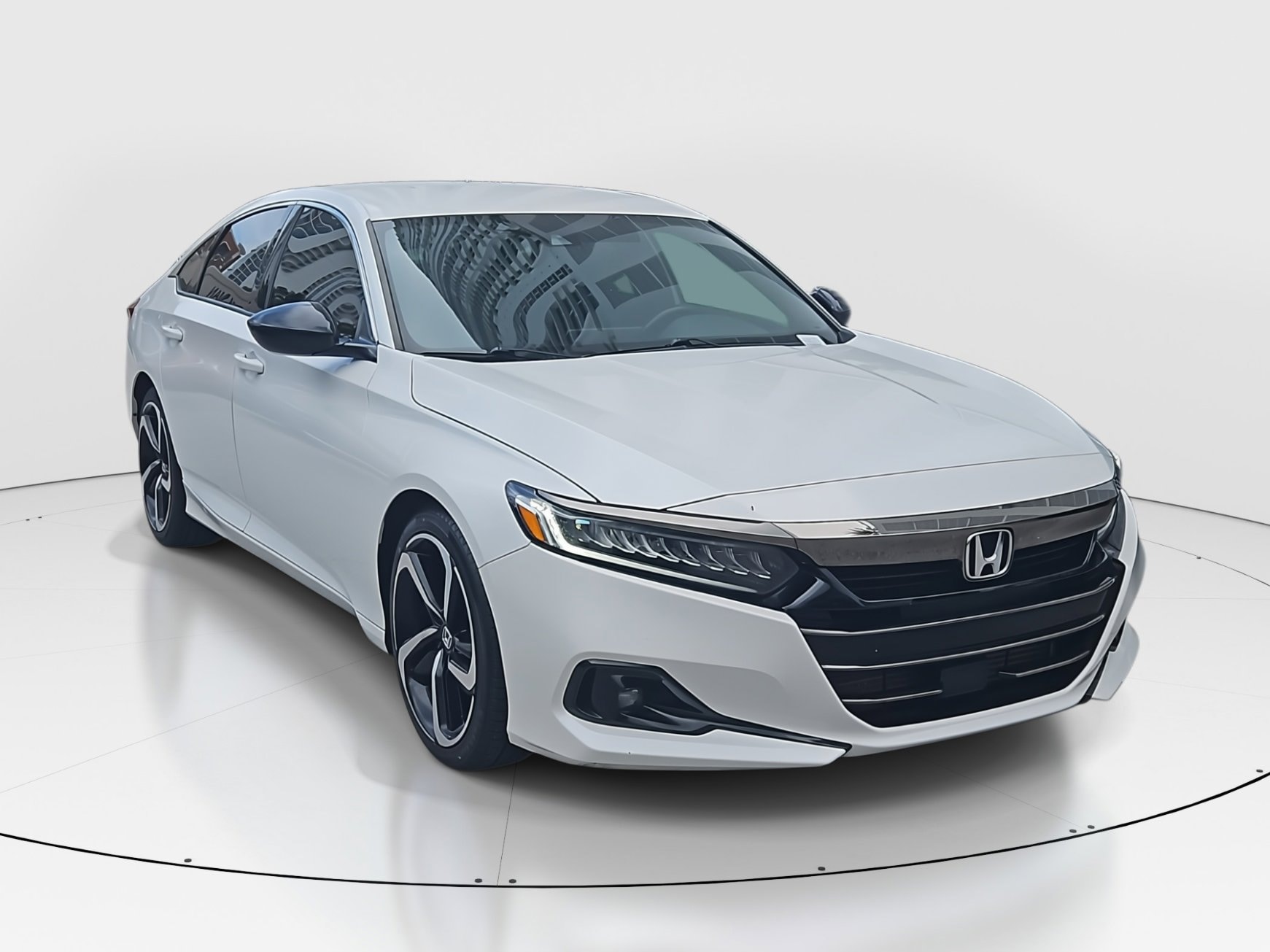 Used 2021 Honda Accord Sport with VIN 1HGCV1F30MA105225 for sale in Miami, FL