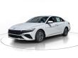 New 2026 Hyundai Elantra Hybrid Blue Sedan
