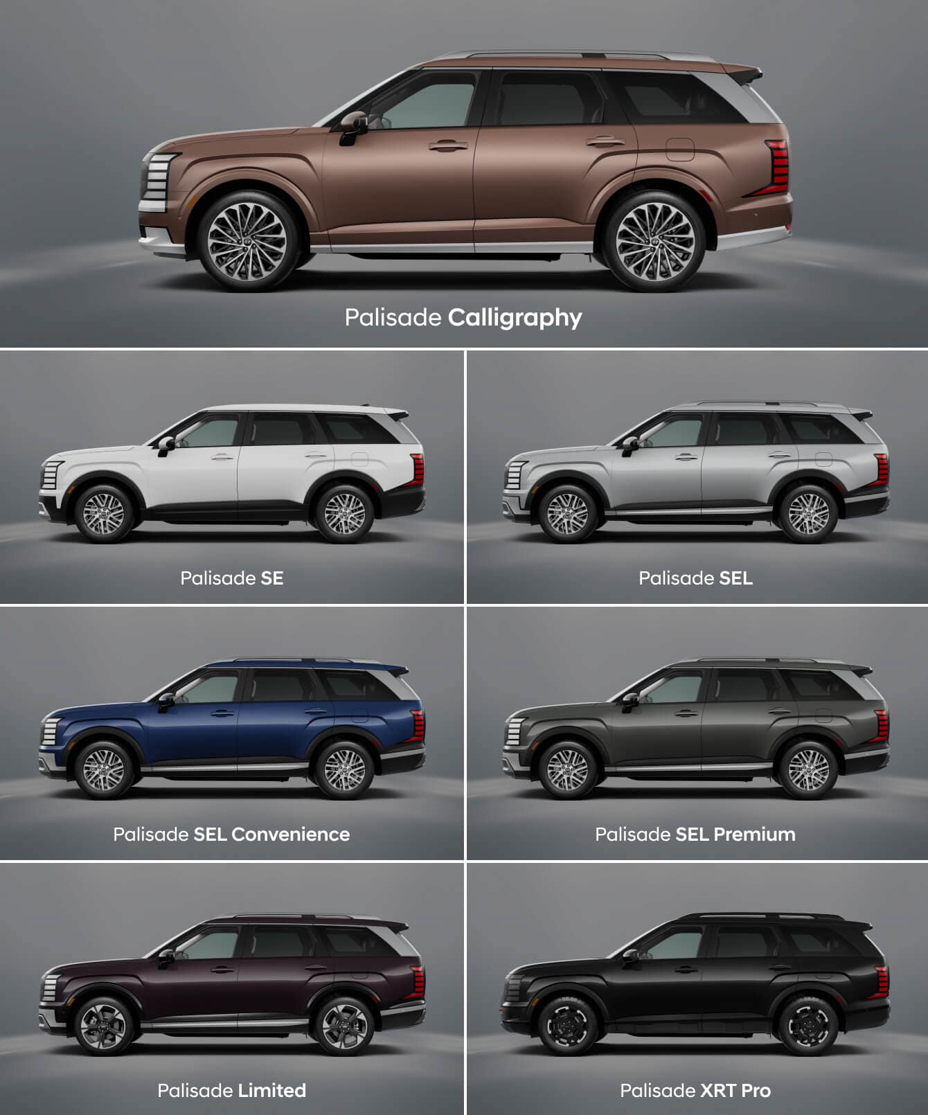 Hyundai Palisade Trims