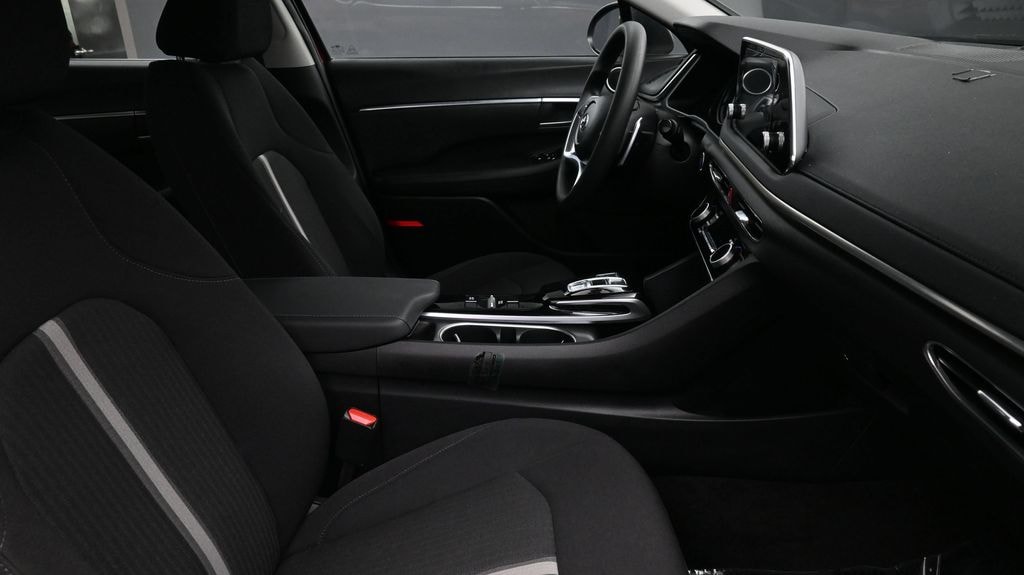 Certified 2023 Hyundai Sonata Hybrid Blue Sedan