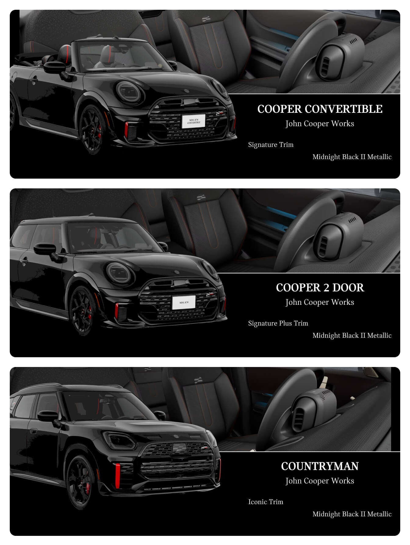 What Are the 2026 MINI JCW Trims?