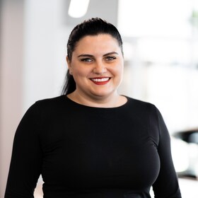 Staff member Fiorella <br>Zagaglia from 325e6b423d1e