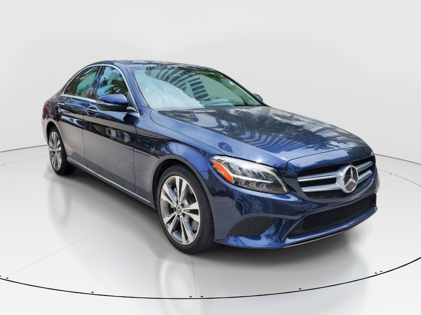 Used 2021 Mercedes-Benz C-Class Sedan C300 with VIN W1KWF8DB0MR605629 for sale in Miami, FL