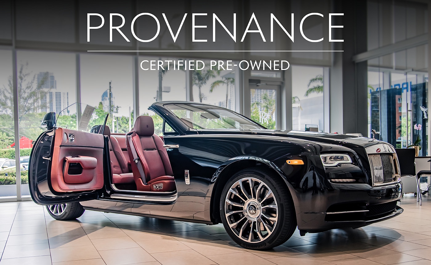Provenance Certified Pre-Owned