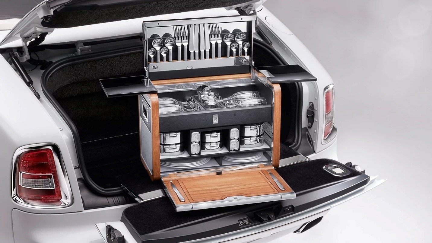 Rolls-Royce’s patented picnic hamper in Miami, FL