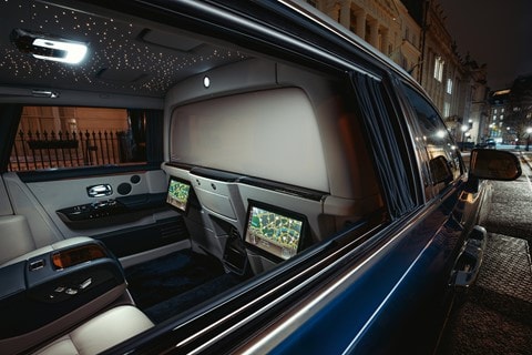 Rolls-Royce Phantom Backseat
