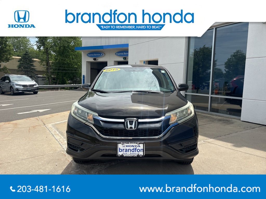 Used 2015 Honda CR-V LX with VIN 5J6RM4H3XFL013065 for sale in Branford, CT