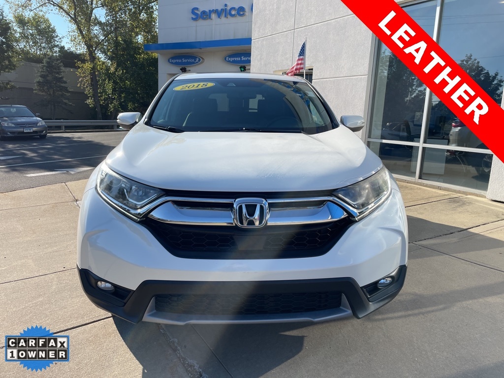 Used 2018 Honda CR-V EX-L with VIN 5J6RW1H81JL006812 for sale in Branford, CT