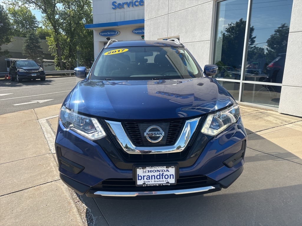 Used 2017 Nissan Rogue SV with VIN JN8AT2MV7HW027755 for sale in Branford, CT