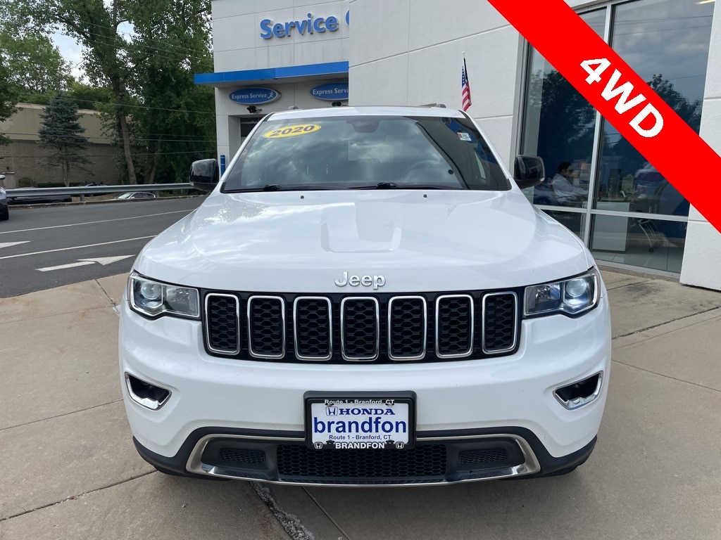 Used 2020 Jeep Grand Cherokee Limited with VIN 1C4RJFBG3LC101621 for sale in Branford, CT