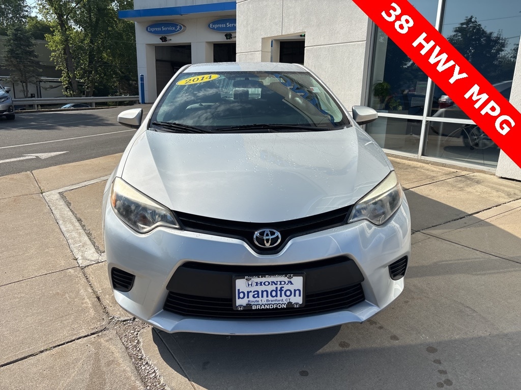 Used 2014 Toyota Corolla L with VIN 2T1BURHE2EC064054 for sale in Branford, CT