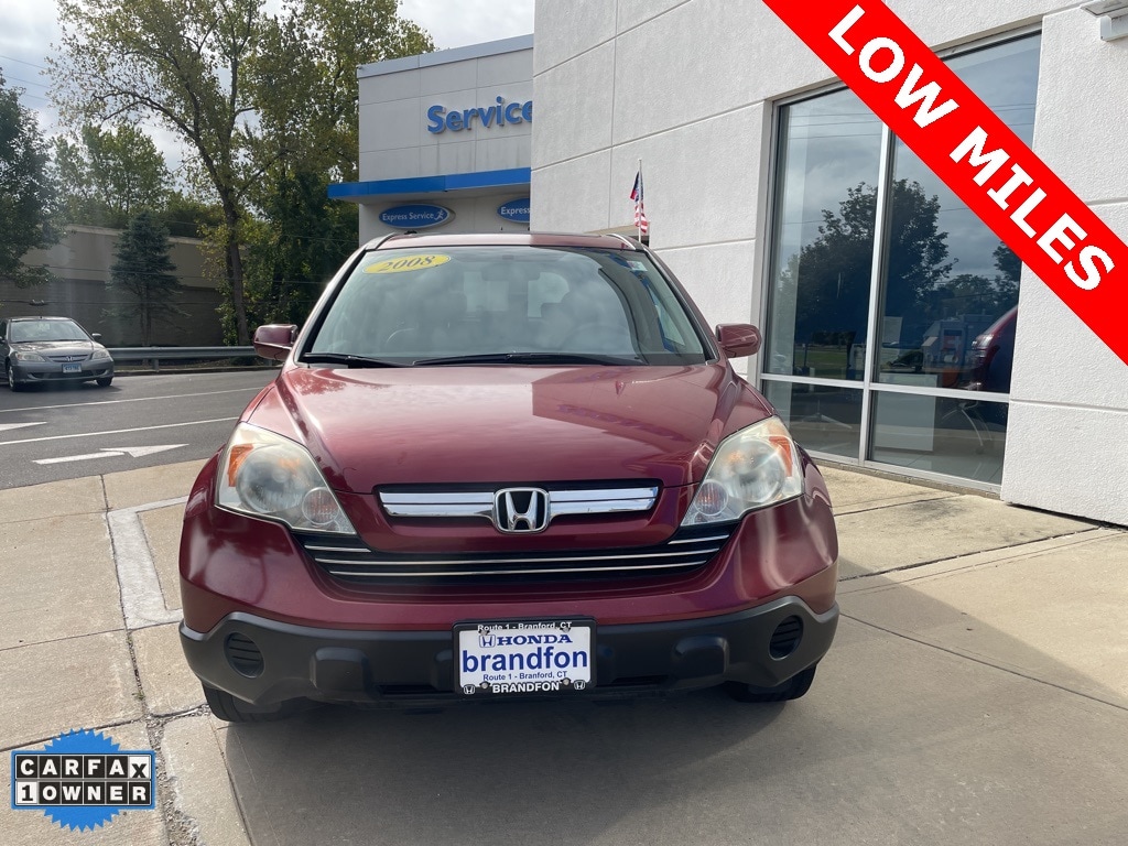 Used 2008 Honda CR-V EX-L with VIN 5J6RE48768L040251 for sale in Branford, CT