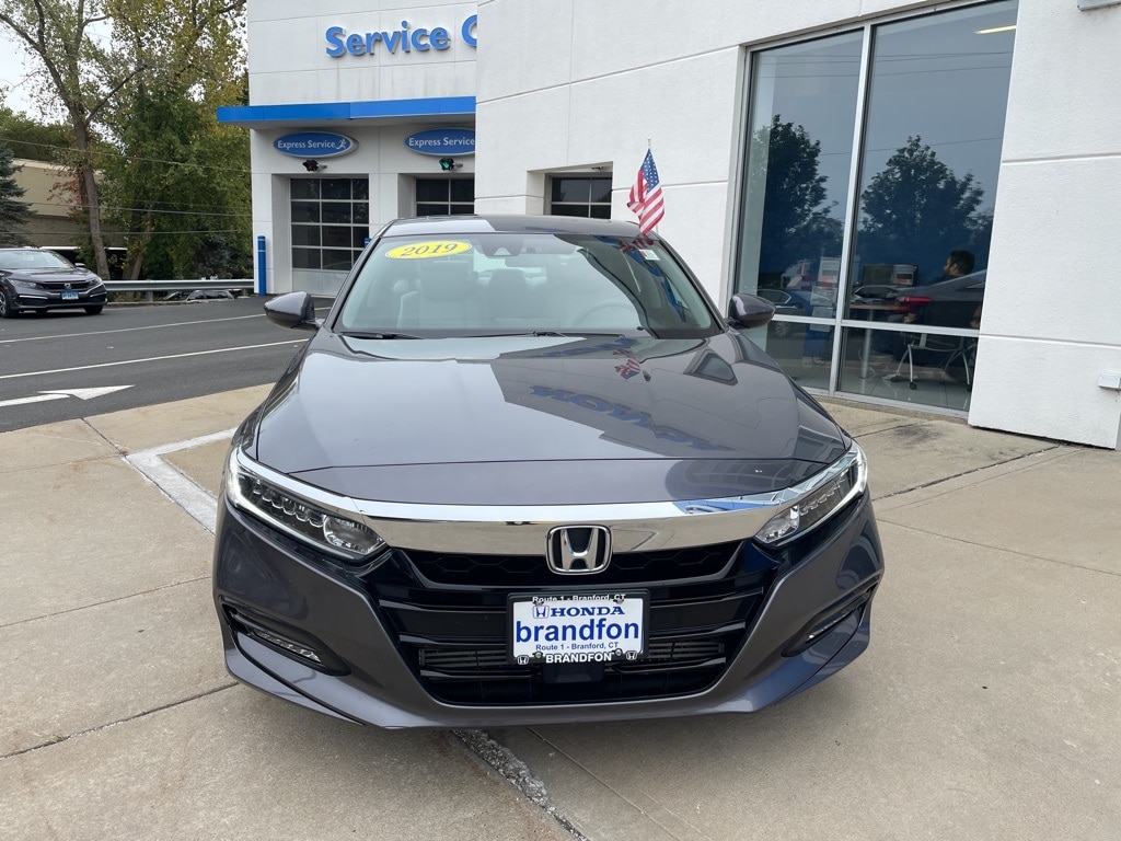 Used 2019 Honda Accord EX with VIN 1HGCV1F47KA141709 for sale in Branford, CT