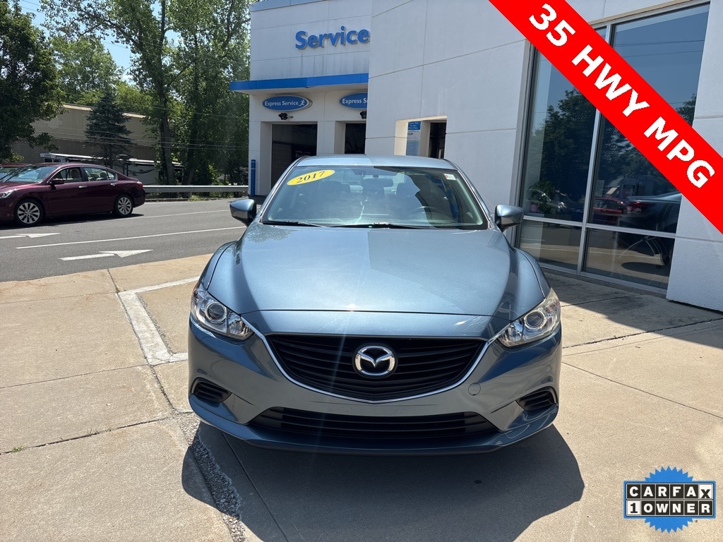 Used 2017 Mazda Mazda6 i Sport with VIN JM1GL1U55H1151522 for sale in Branford, CT