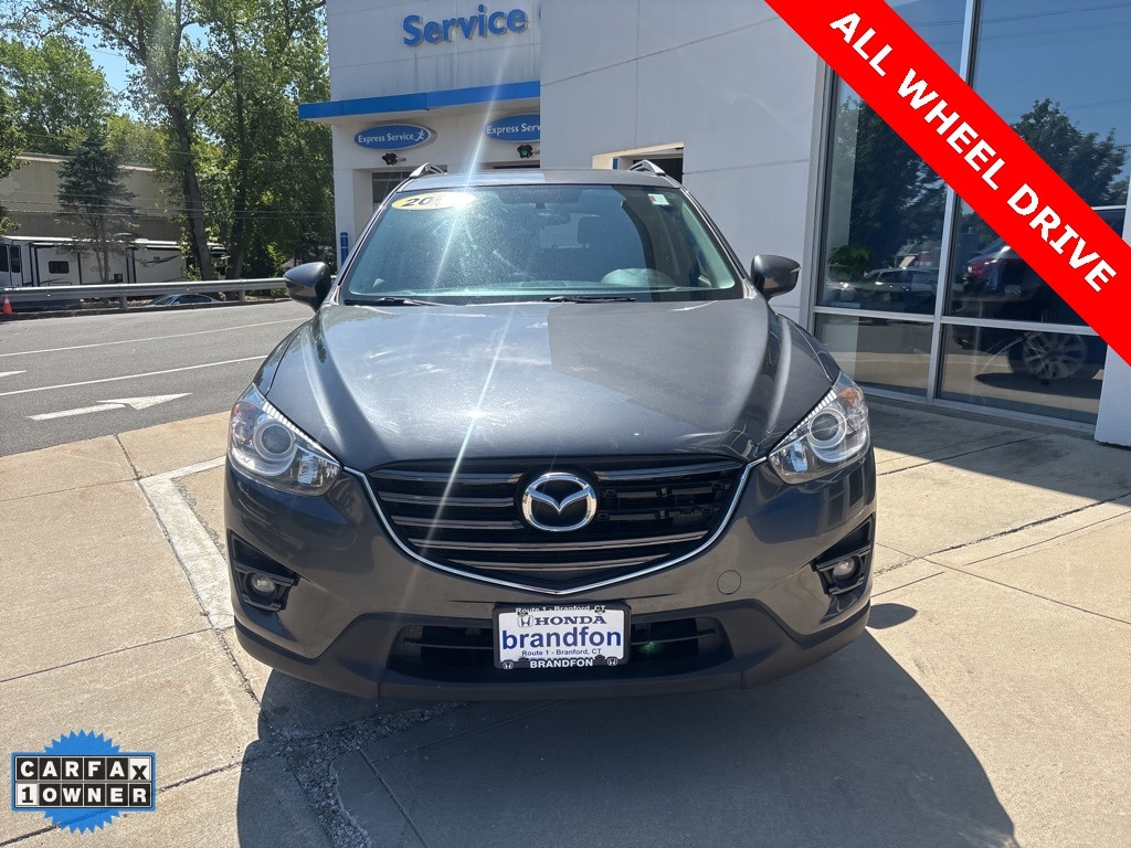 Used 2016 Mazda CX-5 Touring with VIN JM3KE4CY8G0853850 for sale in Branford, CT