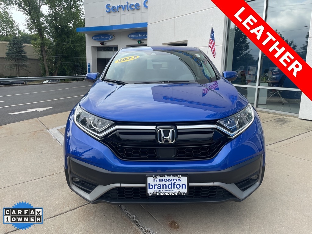 Used 2022 Honda CR-V EX-L with VIN 7FARW2H80NE052298 for sale in Branford, CT