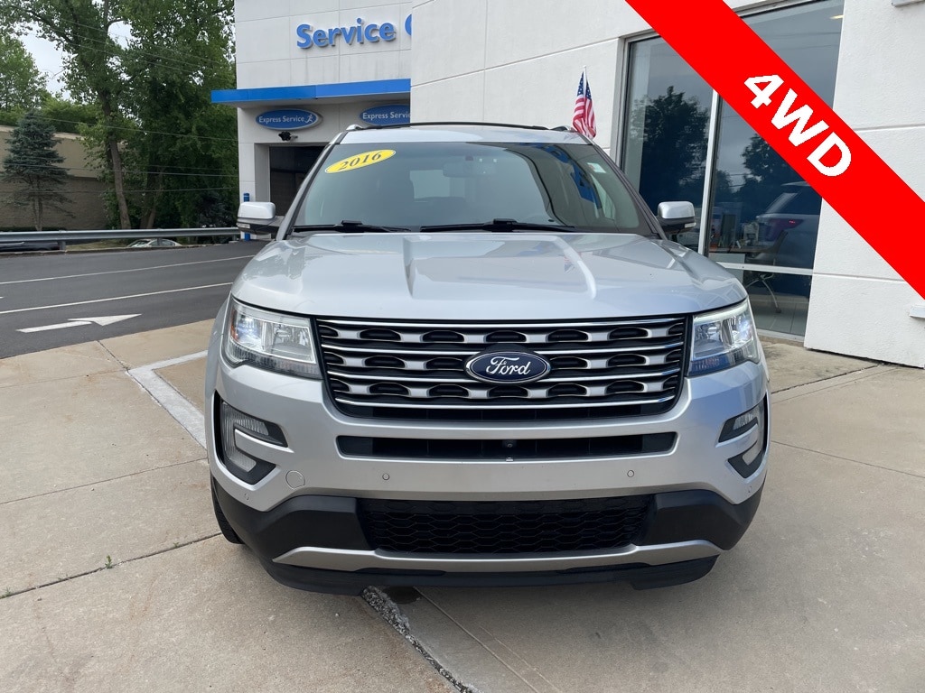 Used 2016 Ford Explorer Limited with VIN 1FM5K8F82GGC48873 for sale in Branford, CT