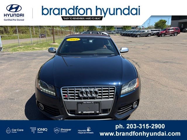 Used 2011 Audi S5 Premium Plus with VIN WAUCGAFH2BN004193 for sale in New Haven, CT
