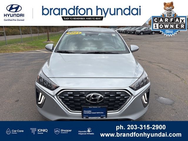Certified 2021 Hyundai IONIQ SEL with VIN KMHC75LD2MU258731 for sale in New Haven, CT
