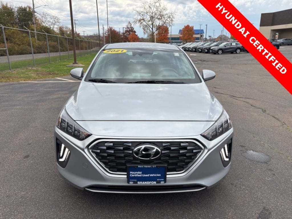 Certified 2021 Hyundai Ioniq Plug-In Hybrid SEL Hatchback